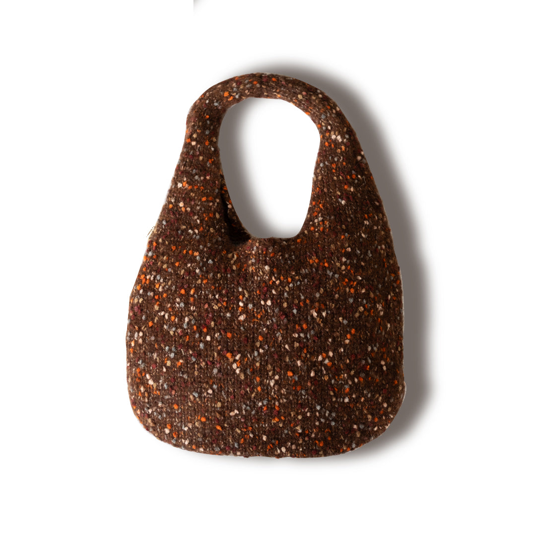 ざっくりニットバッグ