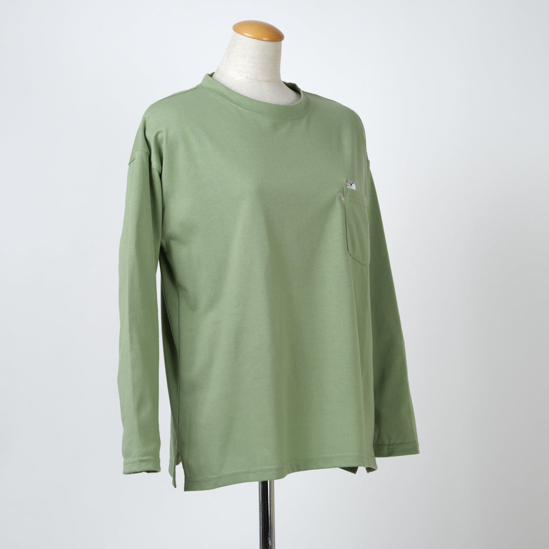 カワウソポケットTシャツ (8207643508868)