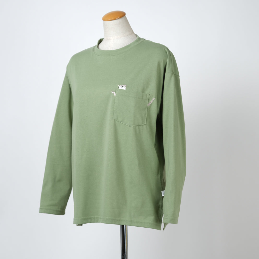 カワウソポケットTシャツ (8207643508868)