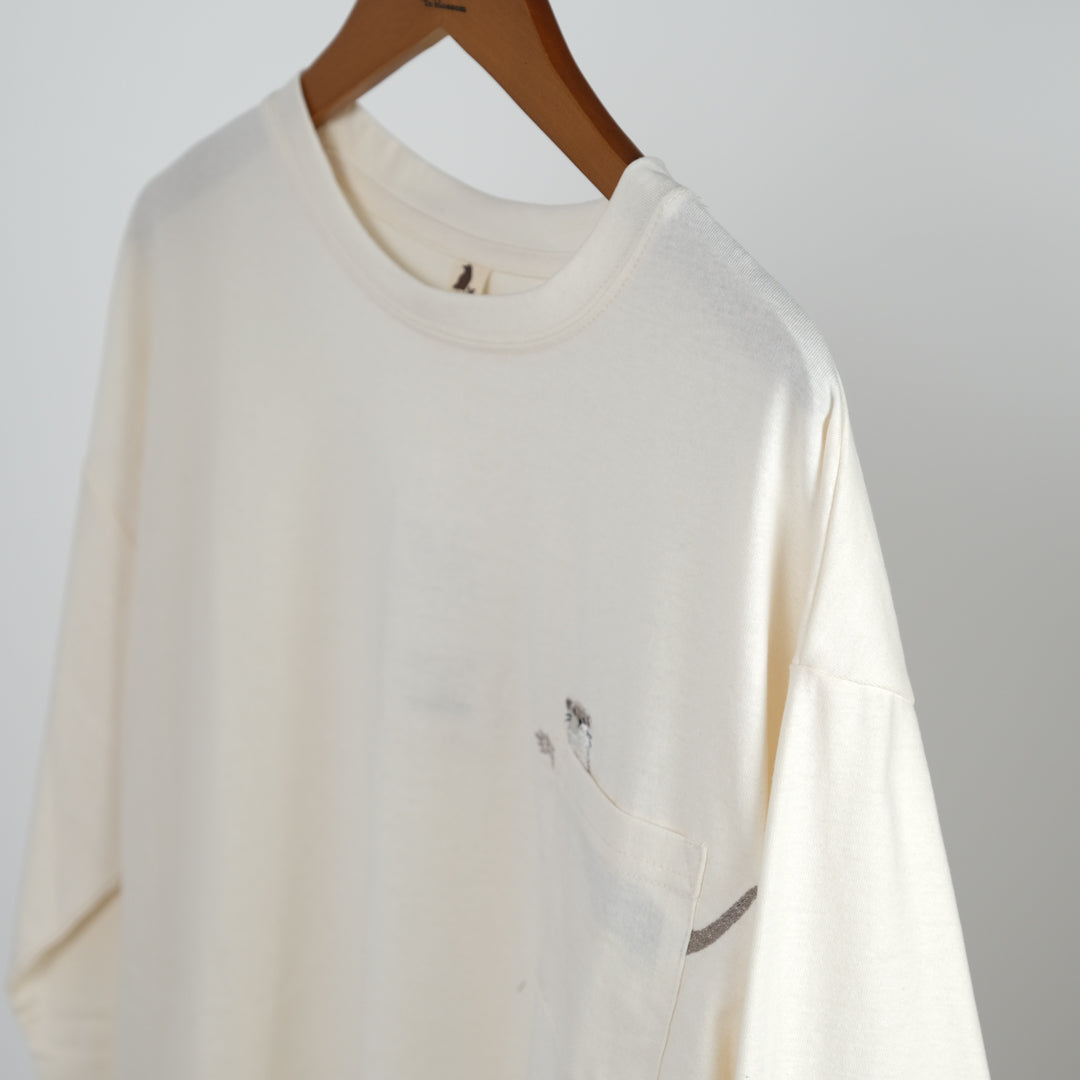 カワウソポケットTシャツ (8207643508868)