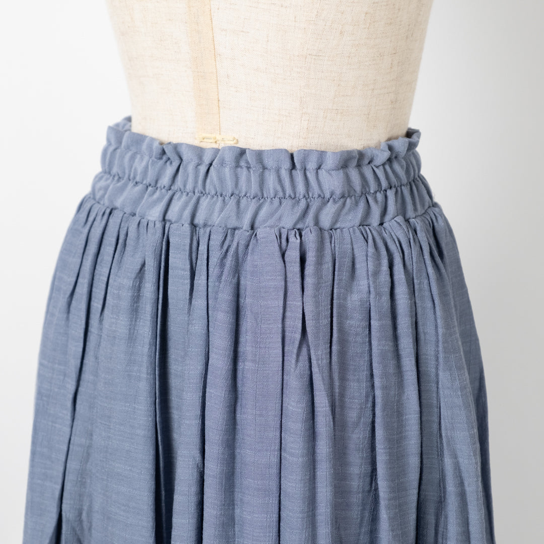 スラブウエストフリルスカート (10010495811716)