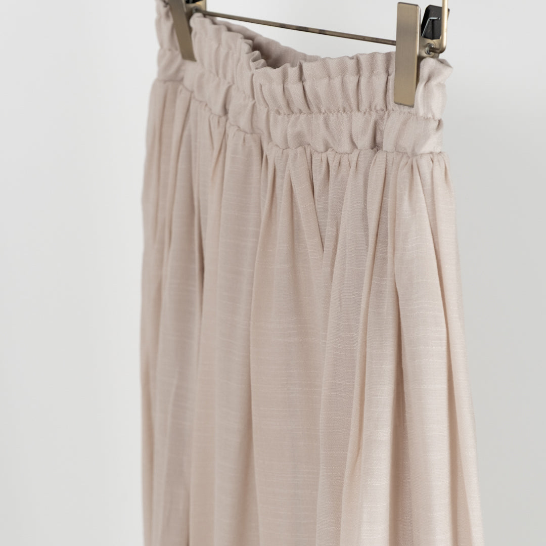 スラブウエストフリルスカート (10010495811716)