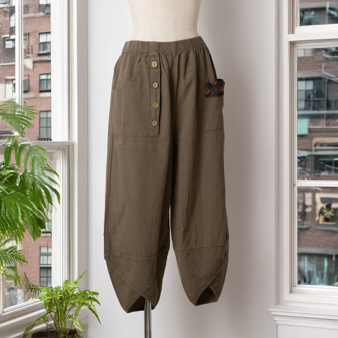 アシメントリーエステックバルーンパンツ (10020867637380)