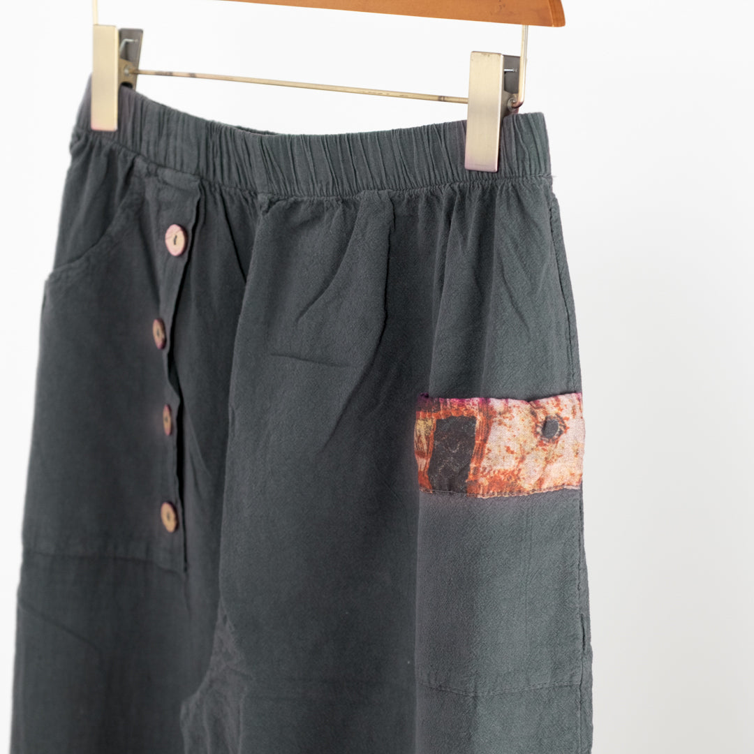 アシメントリーエステックバルーンパンツ (10020867637380)