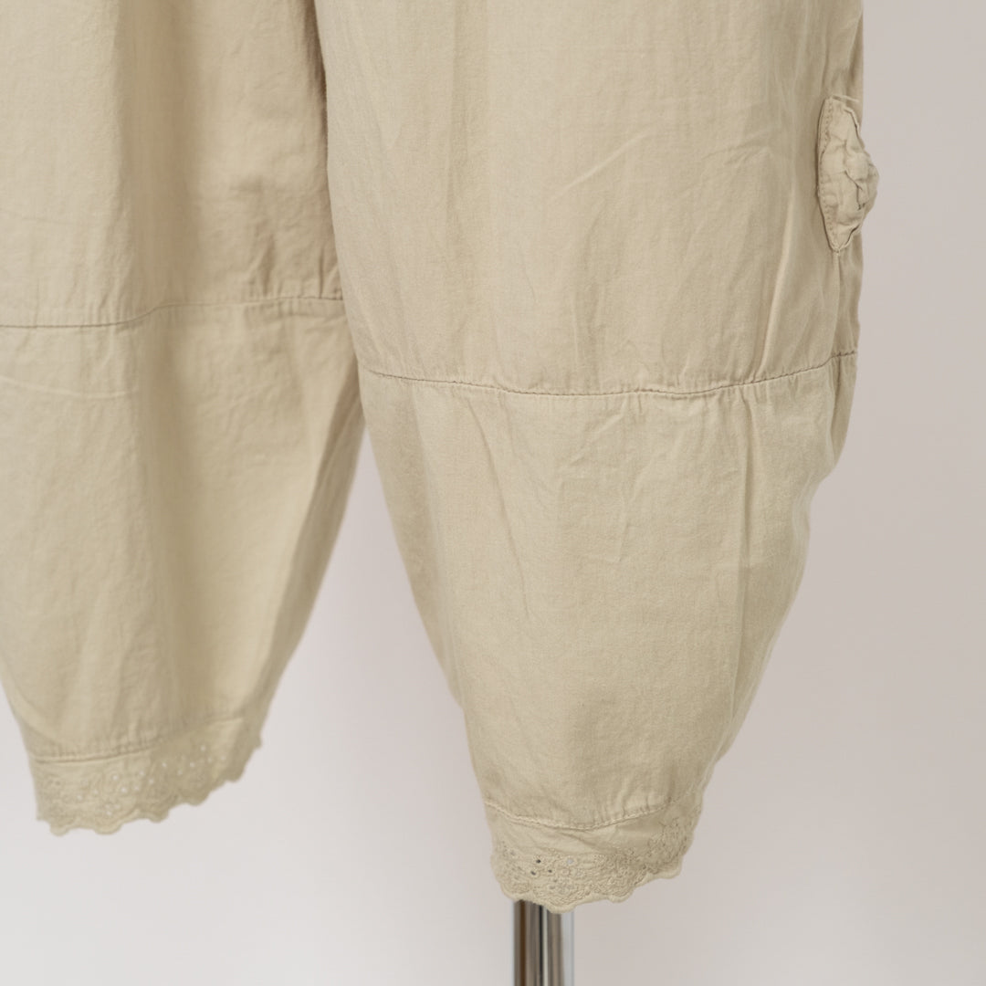 裾レースパンツ (10024828403844)