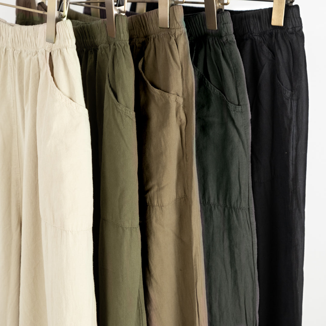 裾レースパンツ (10024828403844)