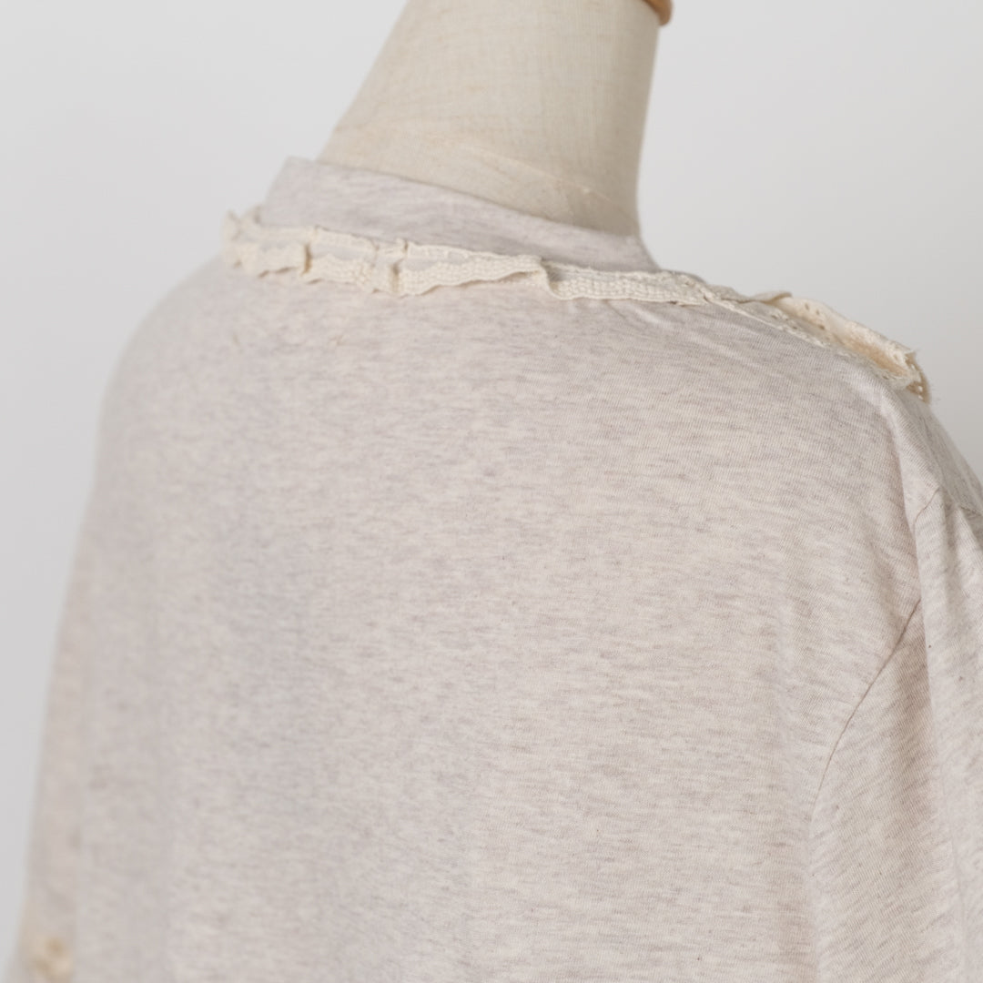 スカラップレースプルオーバー (10015753568388)