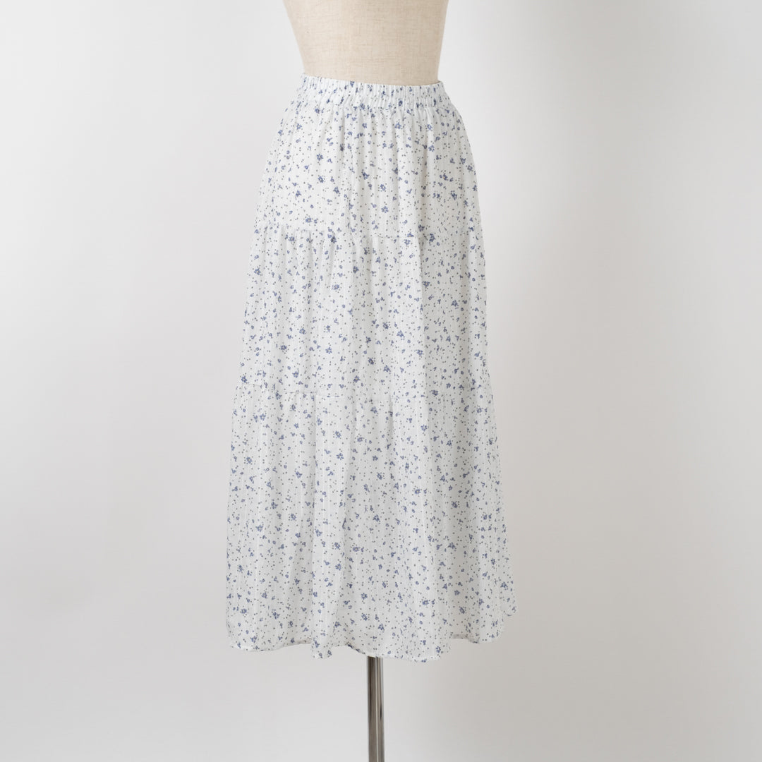 レトロフラワースカート (10037254062212)