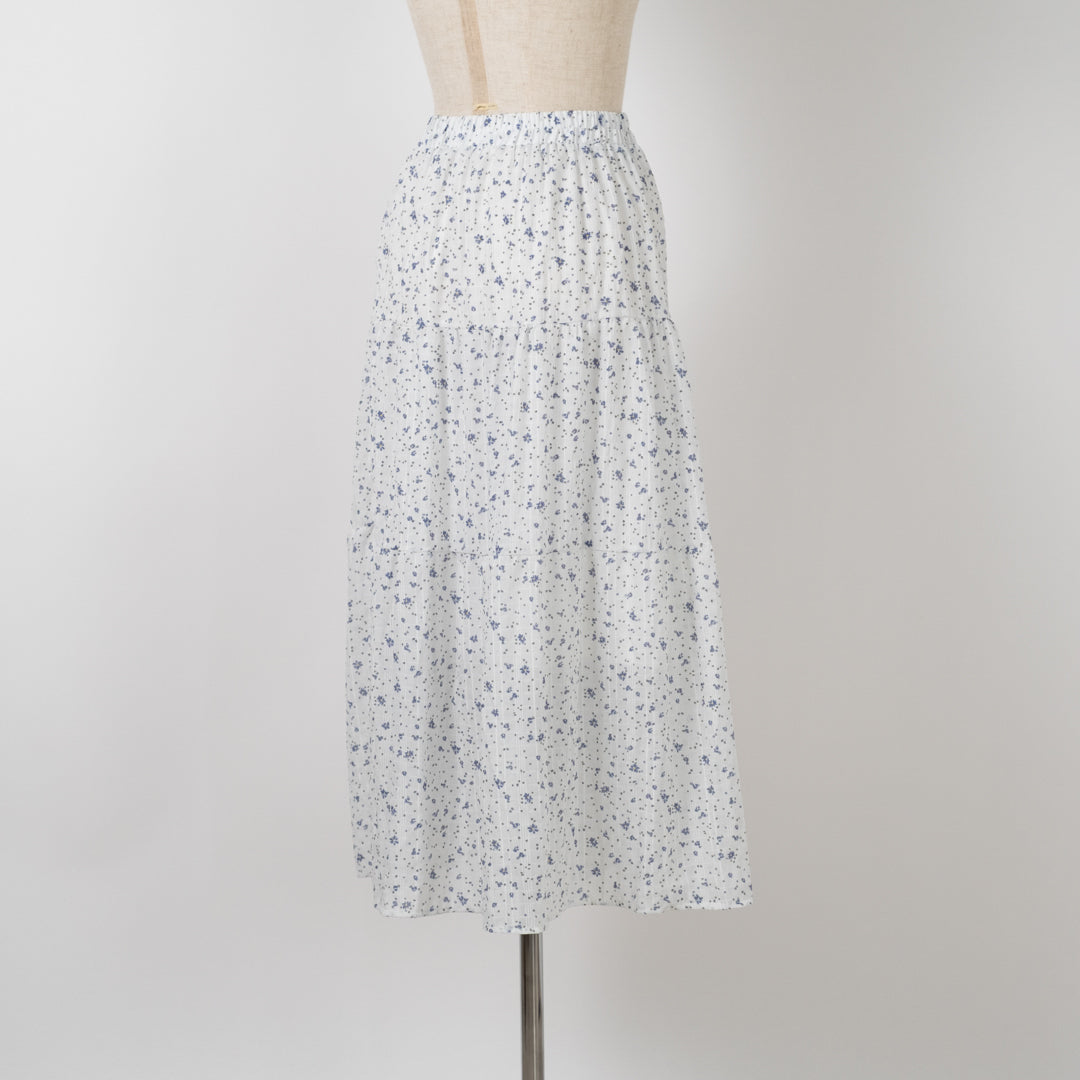 レトロフラワースカート (10037254062212)