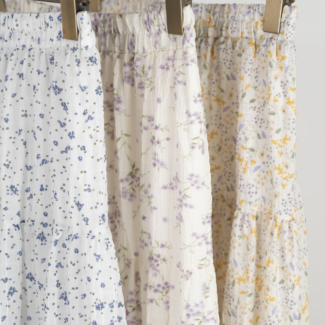 レトロフラワースカート (10037254062212)