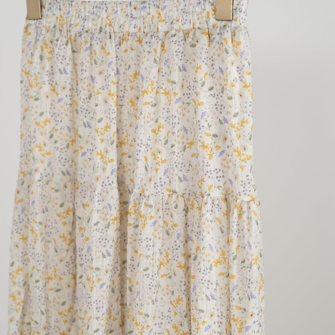 レトロフラワースカート (10037254062212)