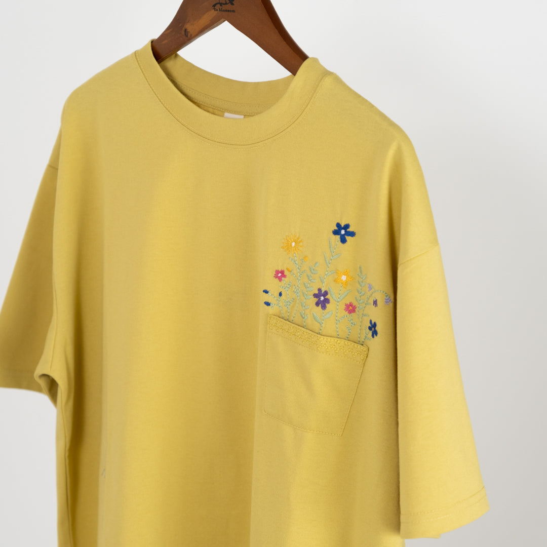 flowerpot刺しゅうTシャツ (10029800292484)