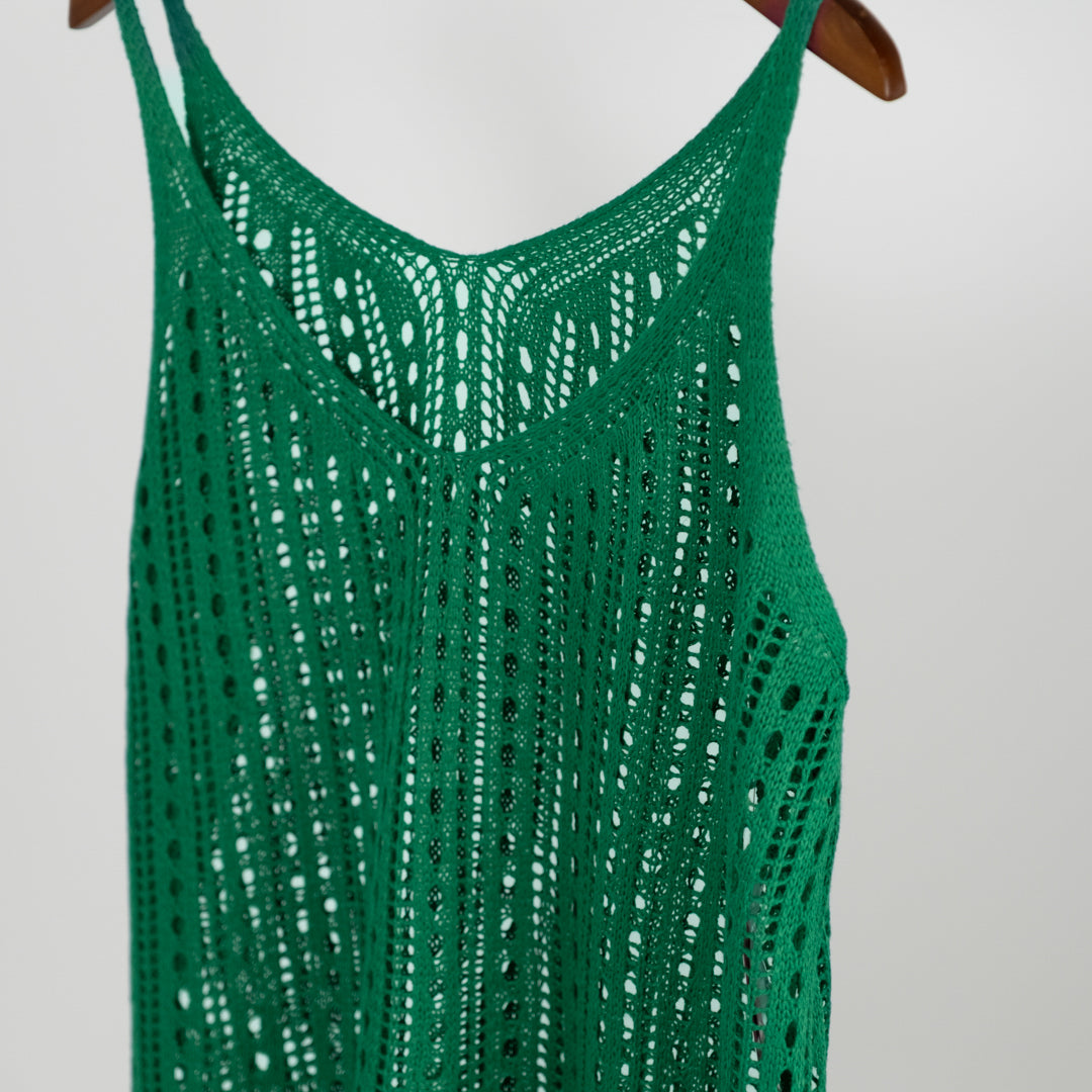 クロシェ編みベスト (10045871718532)