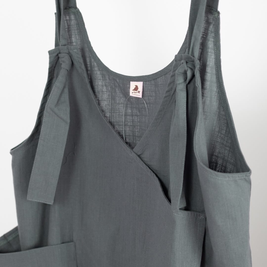 ビッグポケットラップジャンバースカート (10049475903620)