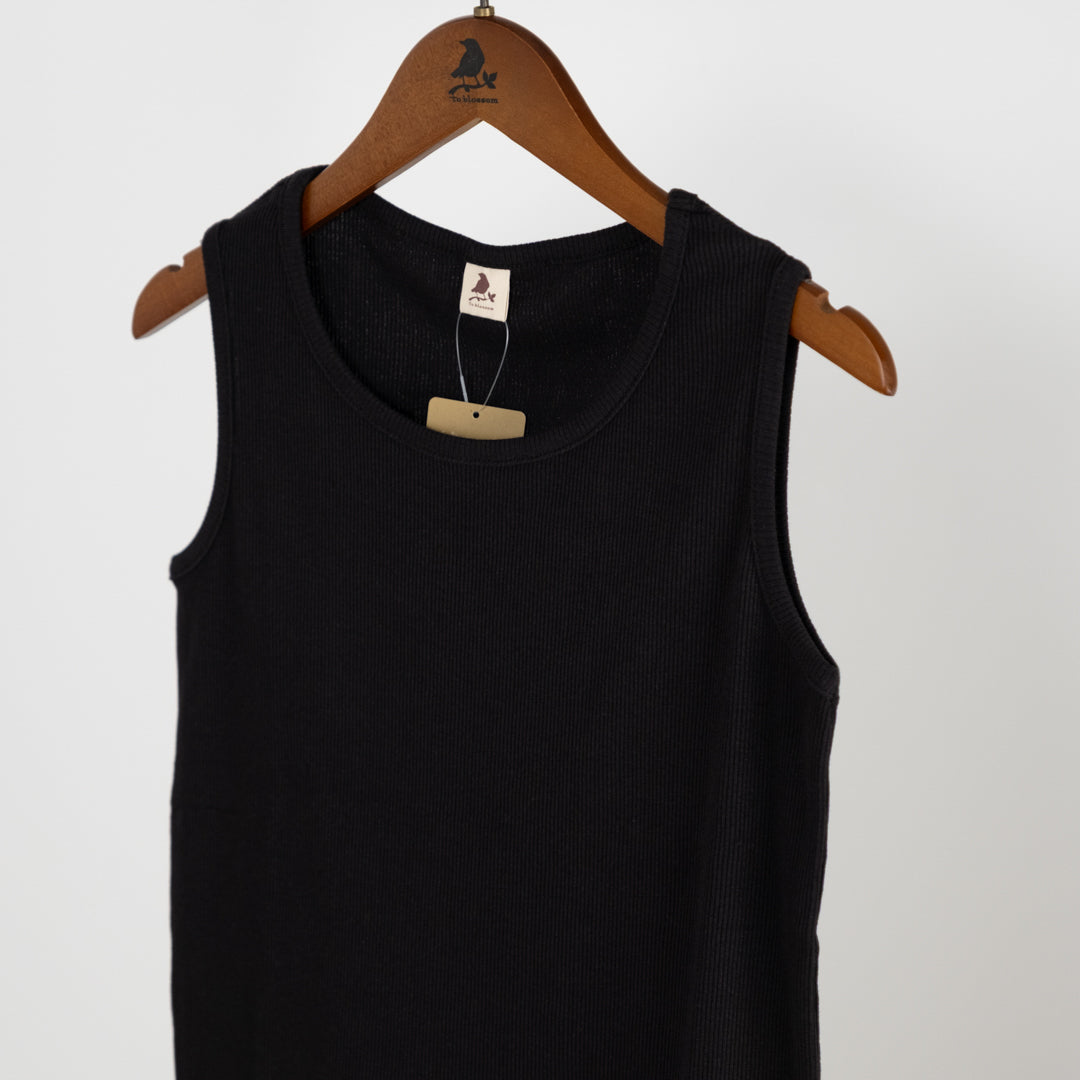 裾レースリブタンクトップ (10055176913028)