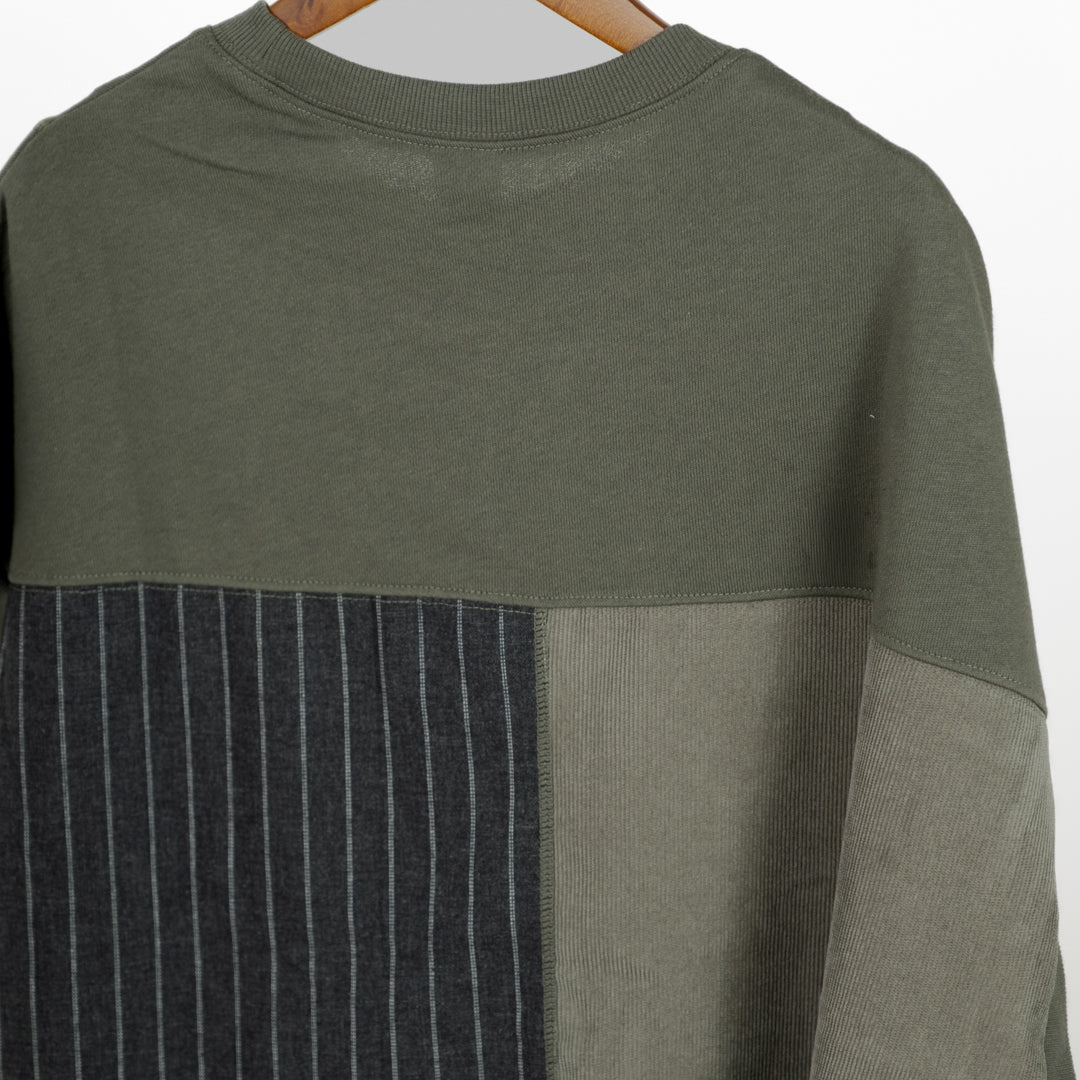 裏毛切替えベスト