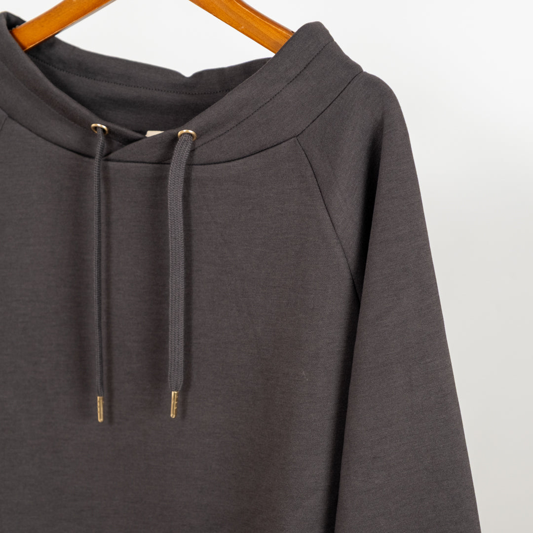 ダンボールニットルーズハイネック