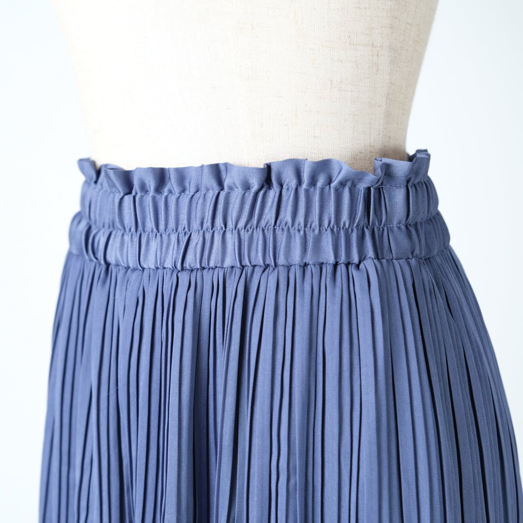 ヴィンテージサテン消しプリーツパンツ - to blossom (8207676145796)