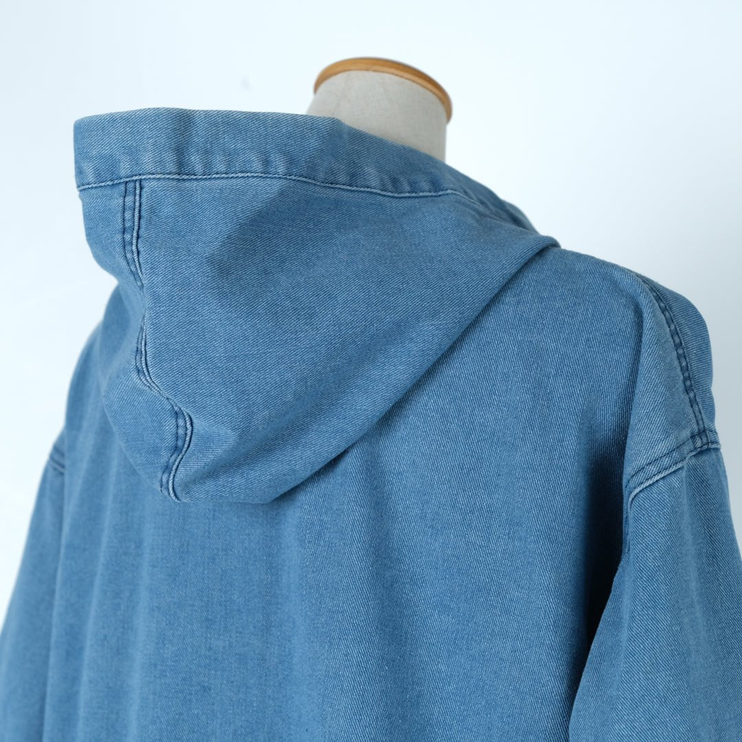 フードデニムジャケット - to blossom (8207678013572)