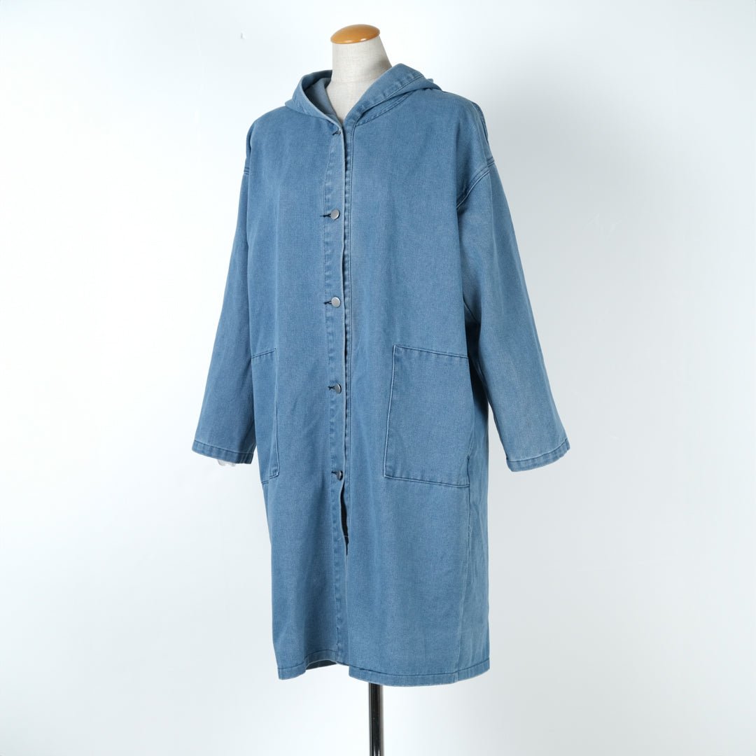 フードデニムジャケット - to blossom (8207678013572)