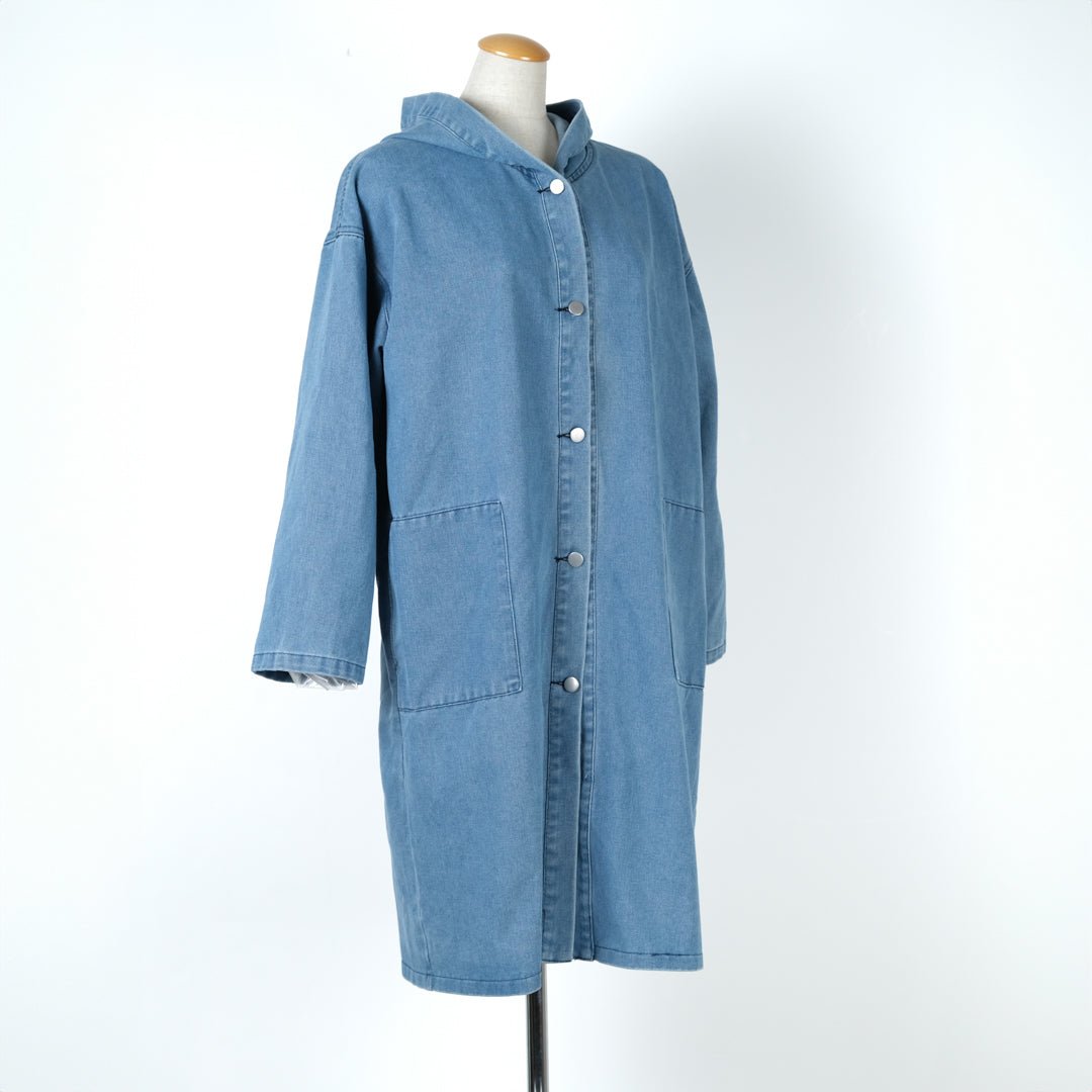 フードデニムジャケット - to blossom (8207678013572)