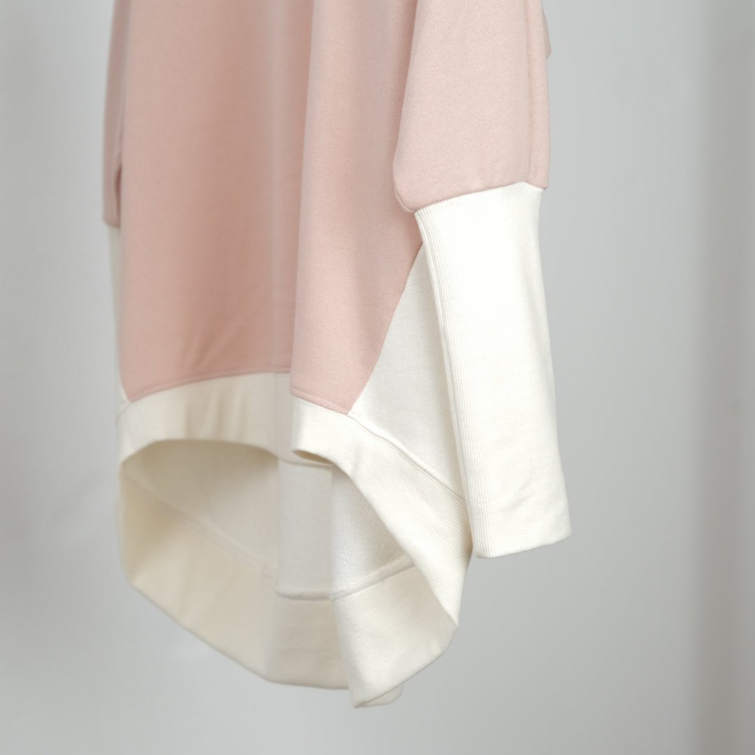 裏毛袖リブドルマンプルオーバー - to blossom (8207635021956)