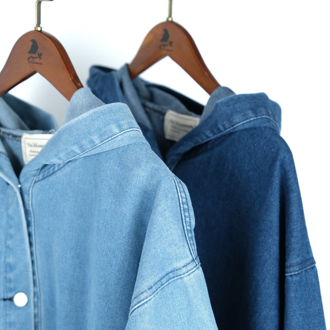 フードデニムジャケット - to blossom (8207678013572)