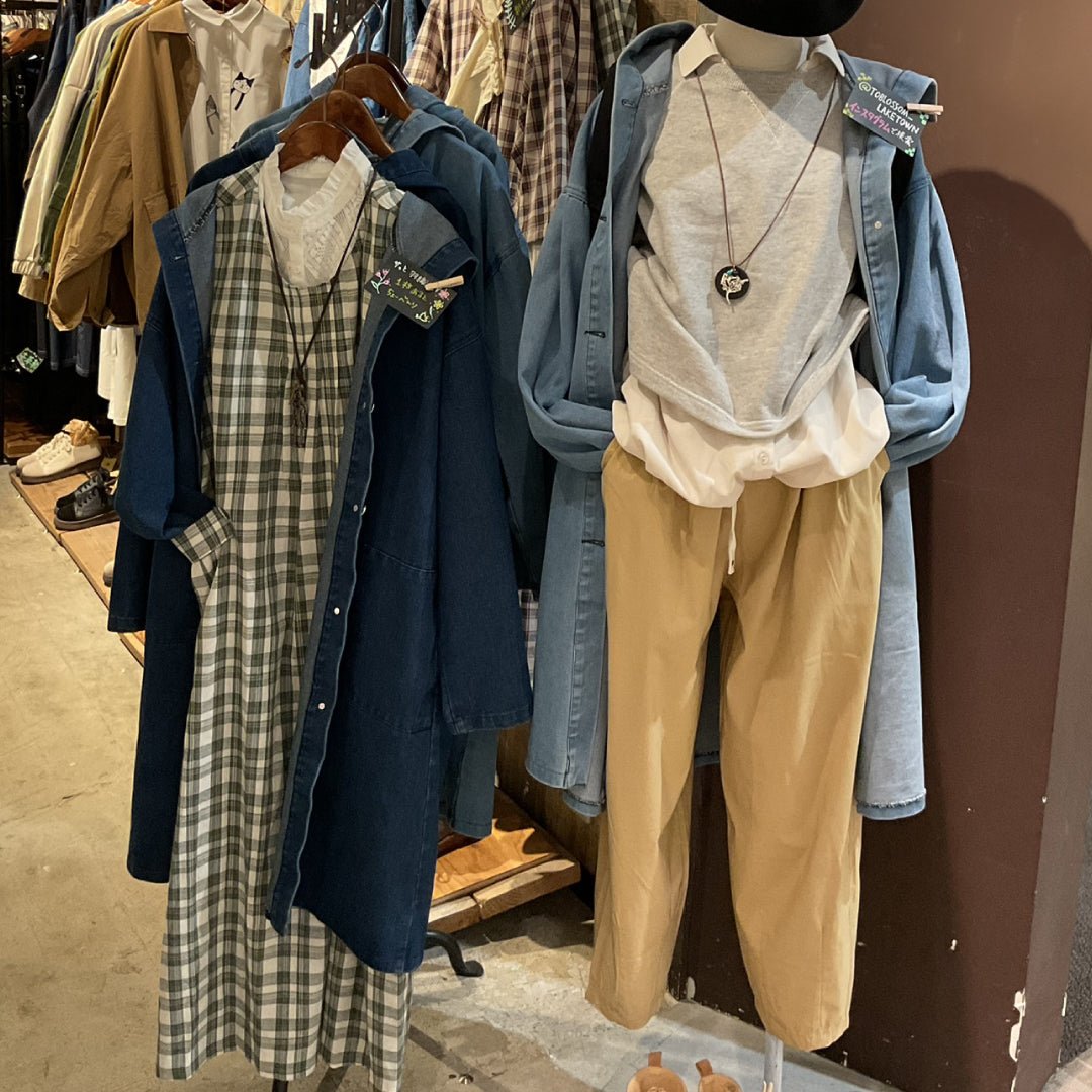 フードデニムジャケット - to blossom (8207678013572)