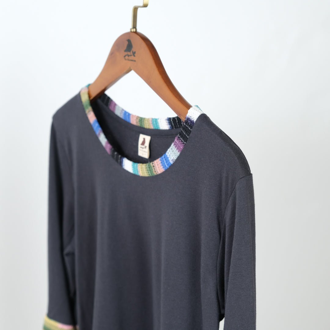 袖ジャガード切替プルオーバー - to blossom (8200650981508)