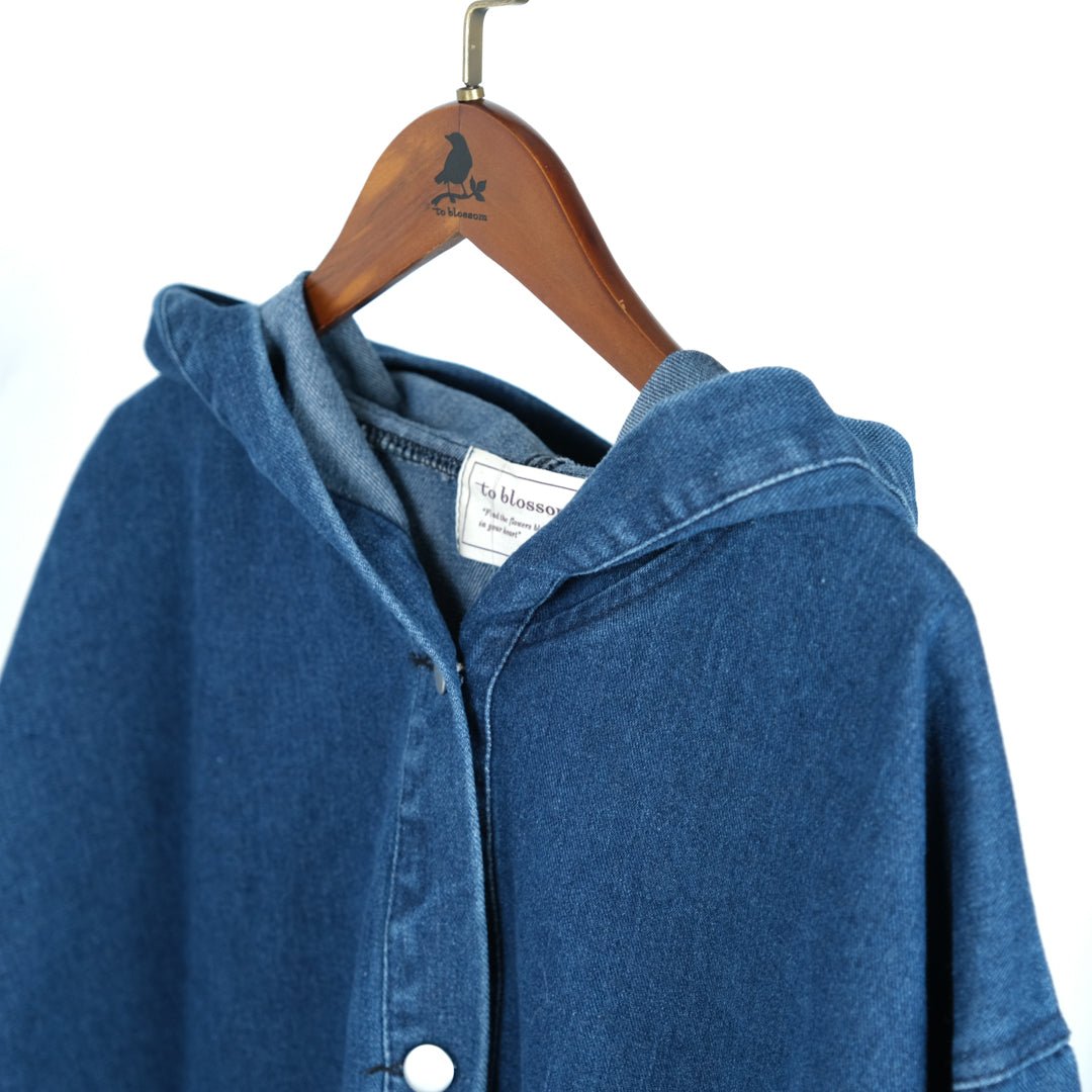フードデニムジャケット - to blossom (8207678013572)
