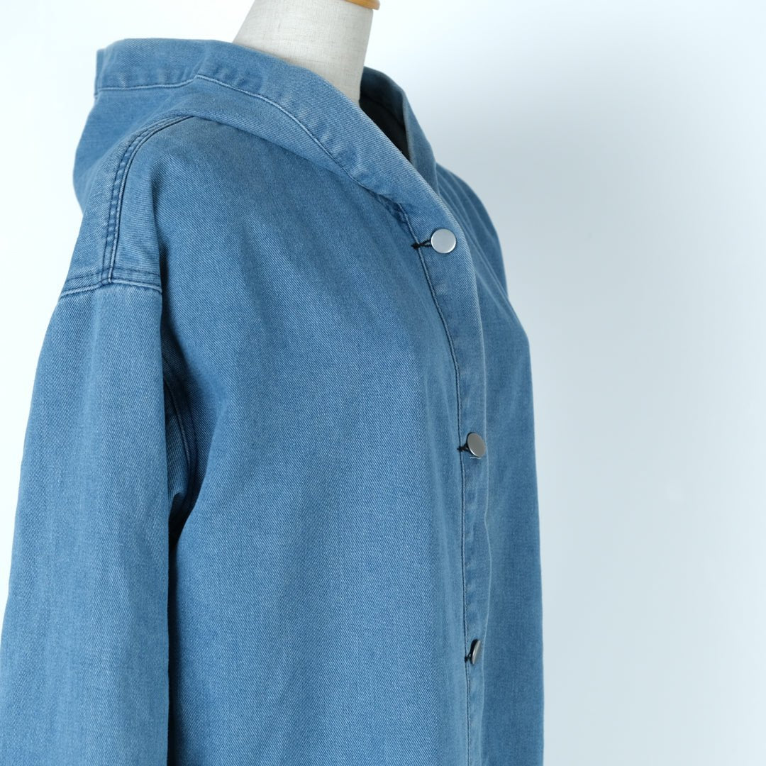 フードデニムジャケット - to blossom (8207678013572)