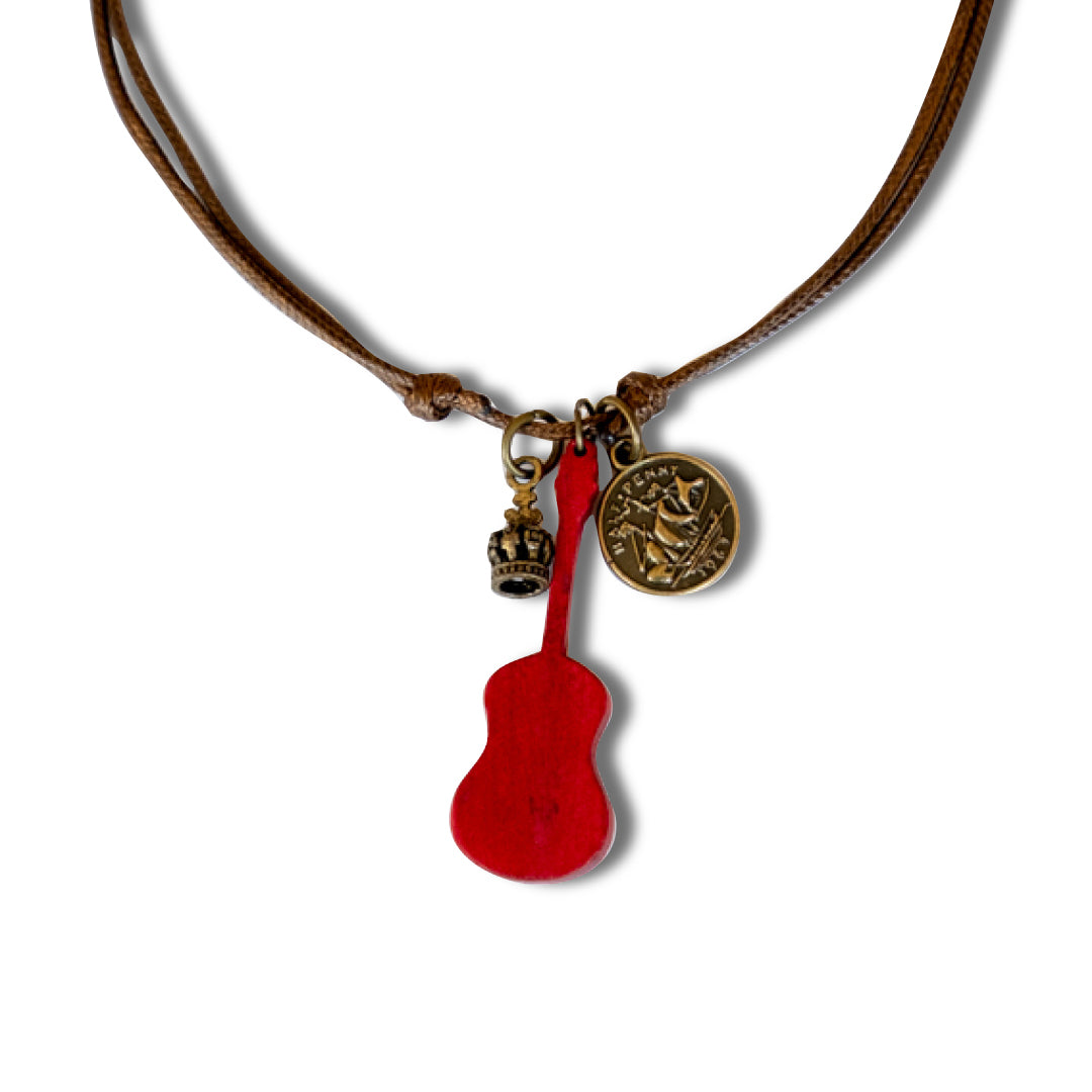 吟遊詩人のギターネックレス