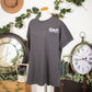 3匹の犬ポケットカラーボタンＴシャツ