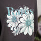 お花と刺繍のTｼｬﾂ
