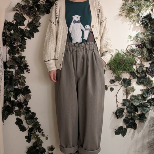 アンティークツイルパンツ