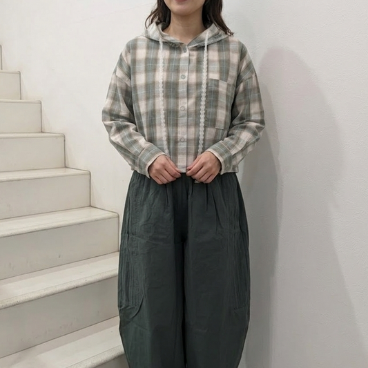 コクーンバルーンパンツ