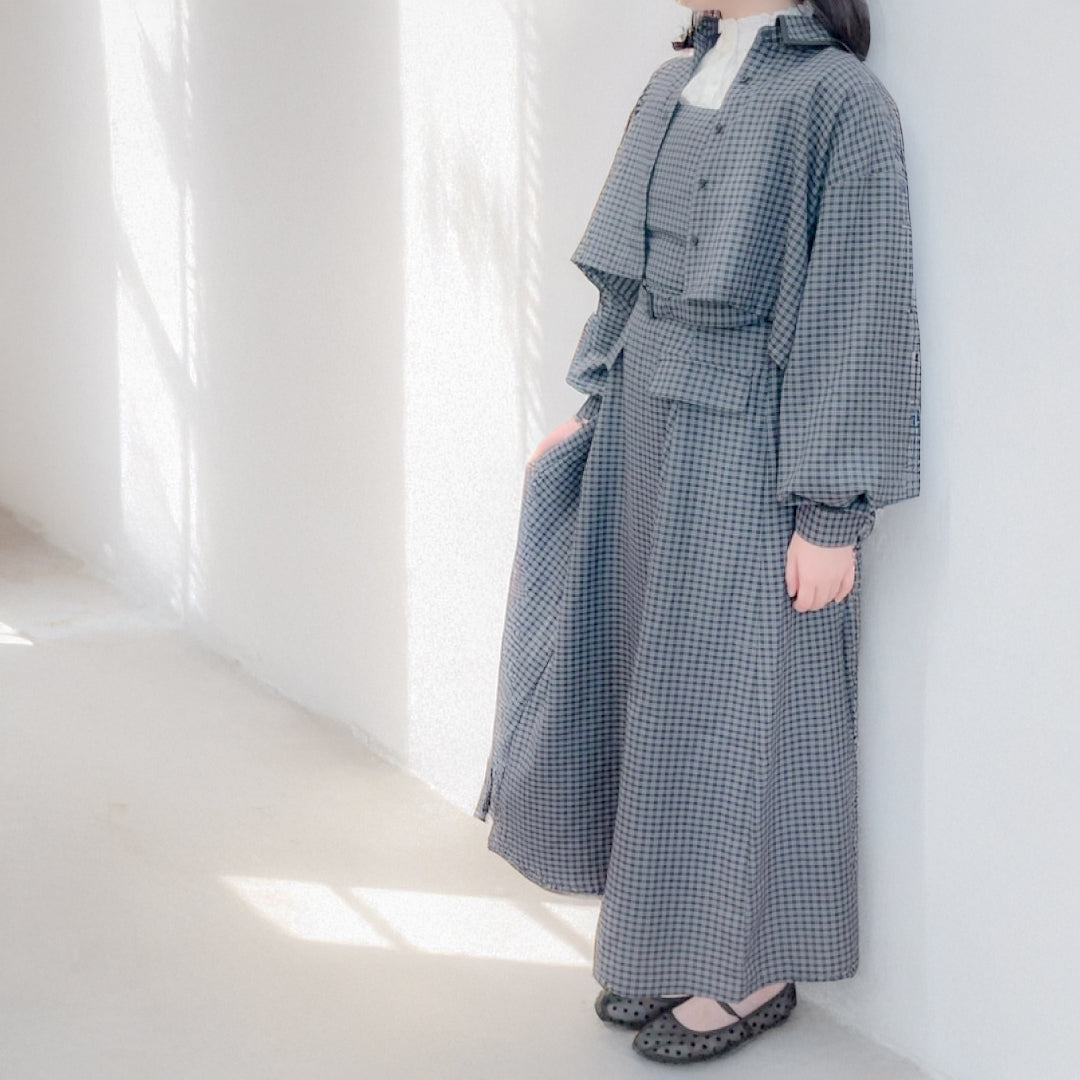 袖ドロストシャツセットアップ (10118201540740)