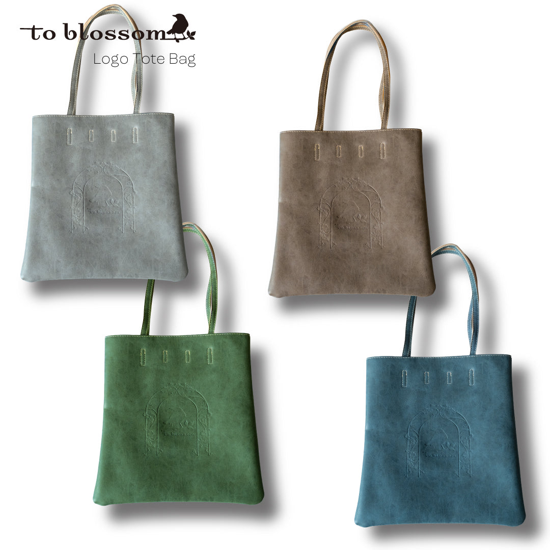 ロゴ入りトートバッグ – to blossom