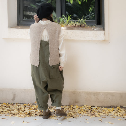 後開きブークレーベスト