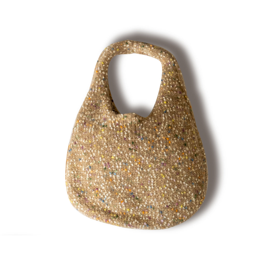 ざっくりニットバッグ