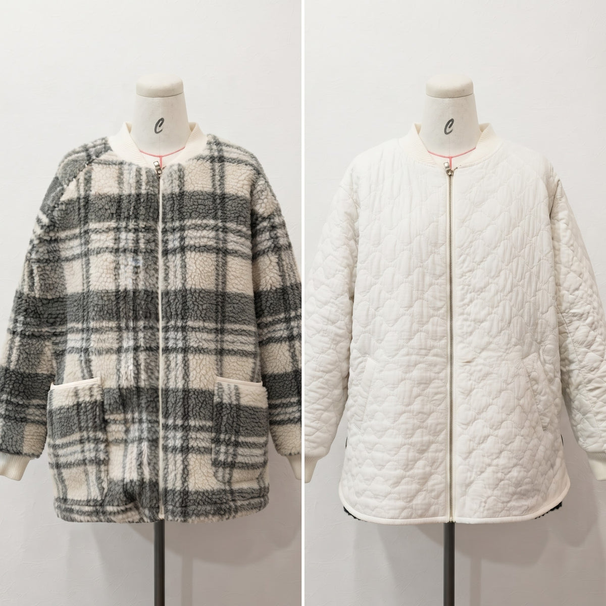【オンライン限定】リバーシブルボアジャケット