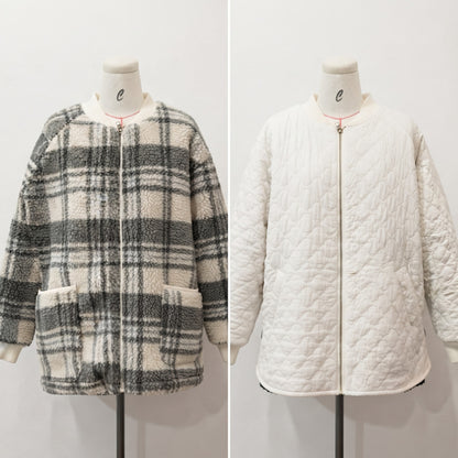 【オンライン限定】リバーシブルボアジャケット