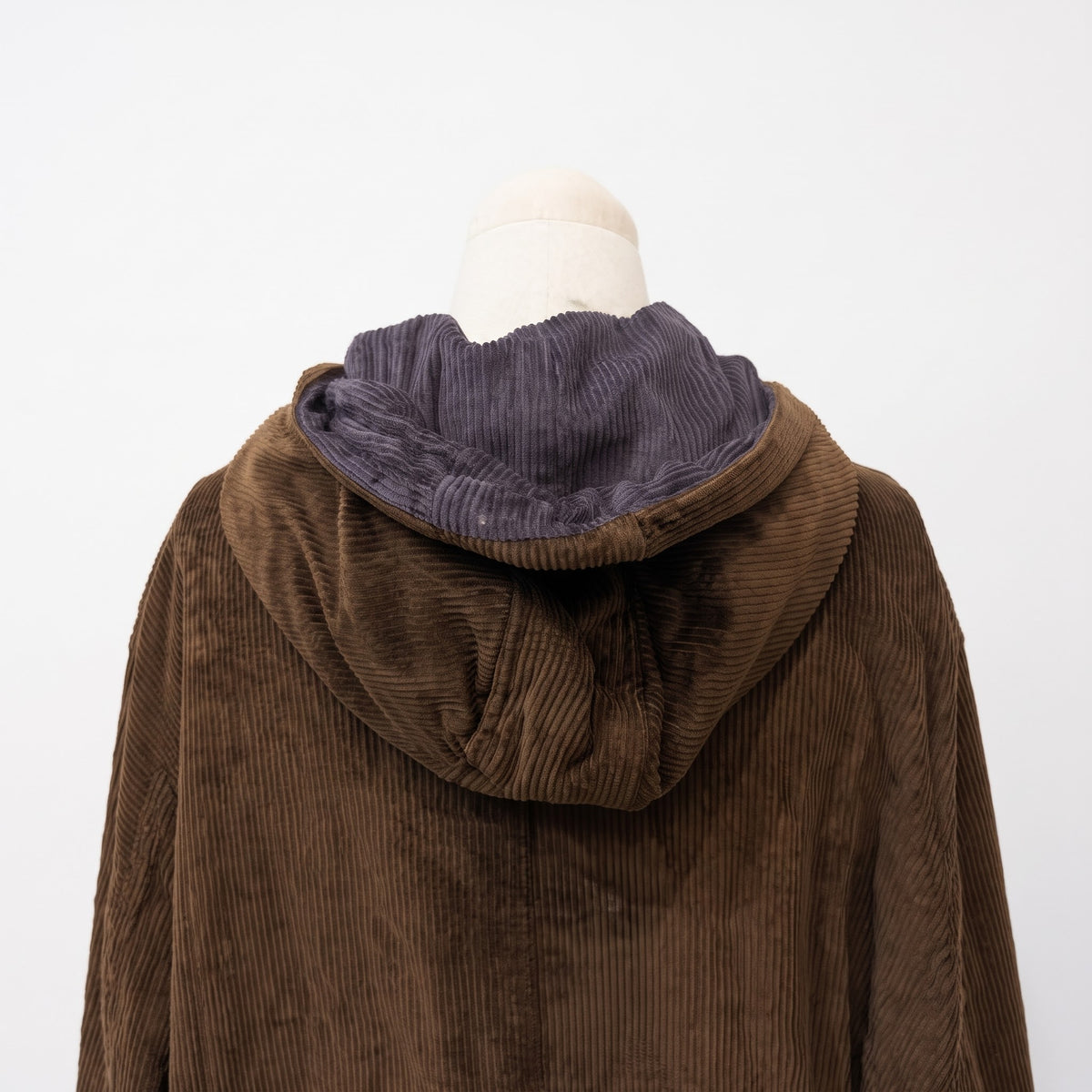 【オンライン限定】コーディロイパッチワークロングコート