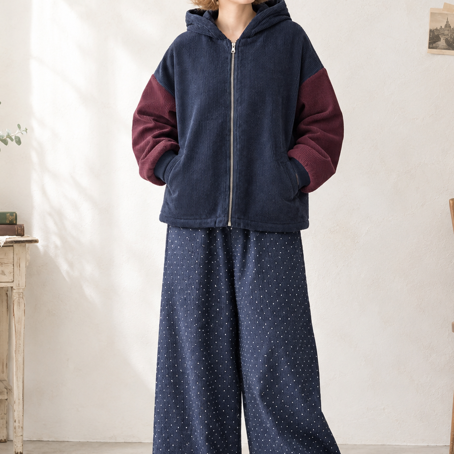 【オンライン限定】コーディロイフーディージャンパー