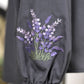 袖flower刺繍ｷﾞｬｻﾞｰブラウス