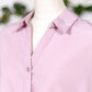 レースアップタケノコ7分袖ブラウス
