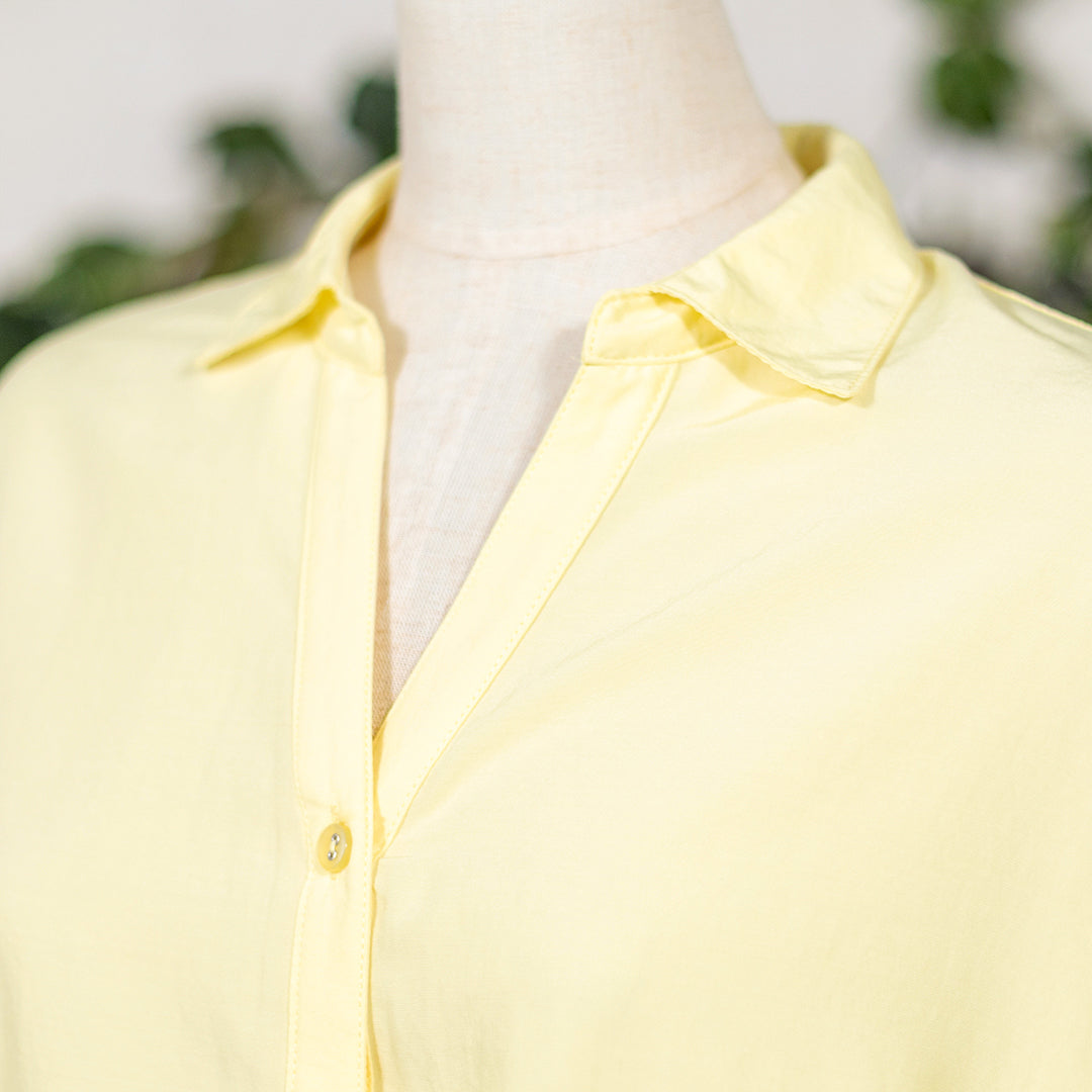 バックリボンタケノコブラウス