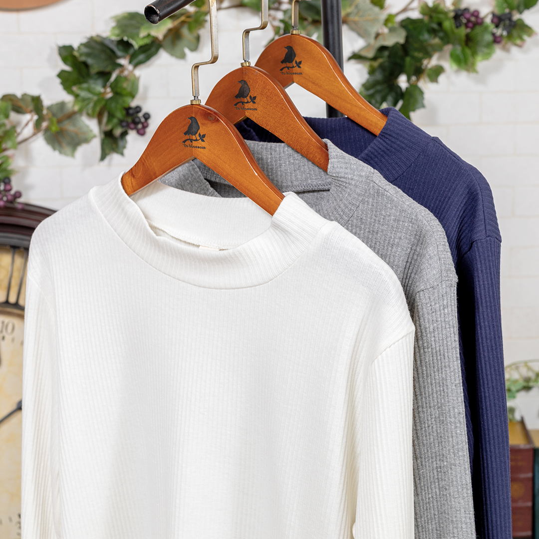 多色ボタン配色プルオーバー