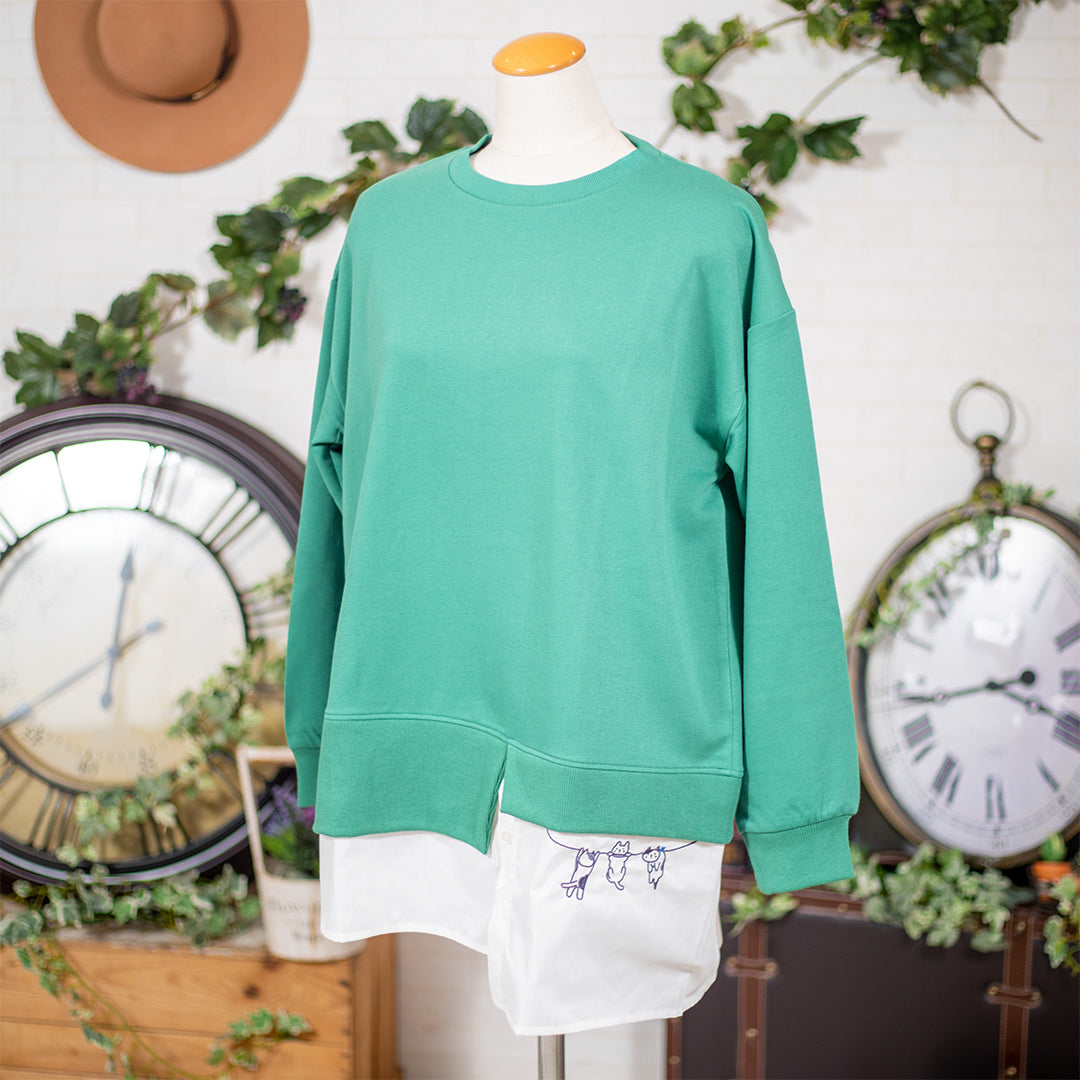 天日干しネコプルオーバー