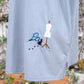 手仕事刺繍の多ポケットTシャツ